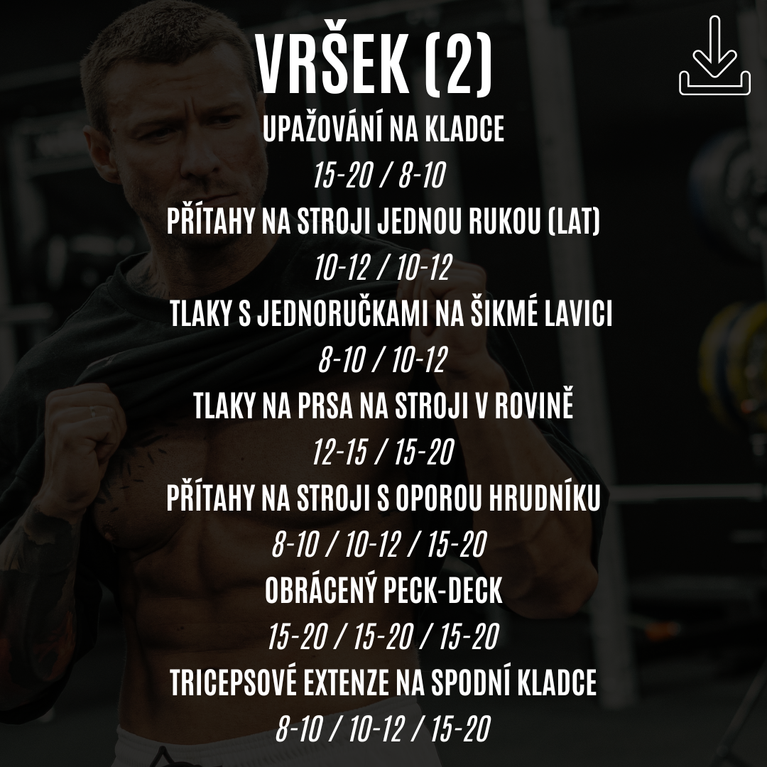 Treninkovy plan Vršek
